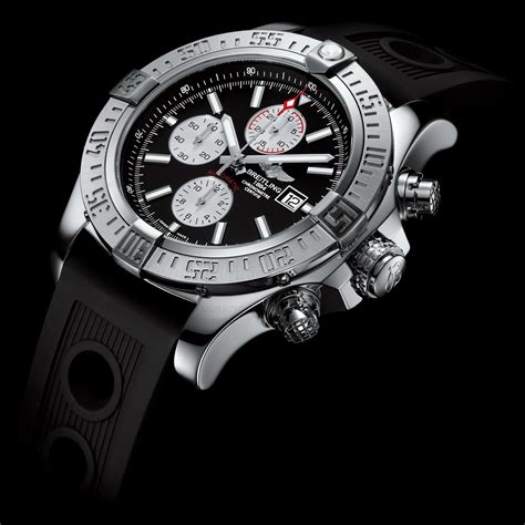 all black breitling super avenger|breitling super avenger ii military.